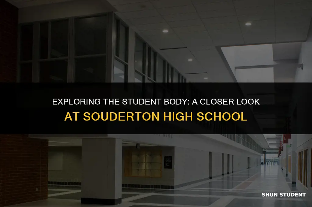 how many students at souderton high school