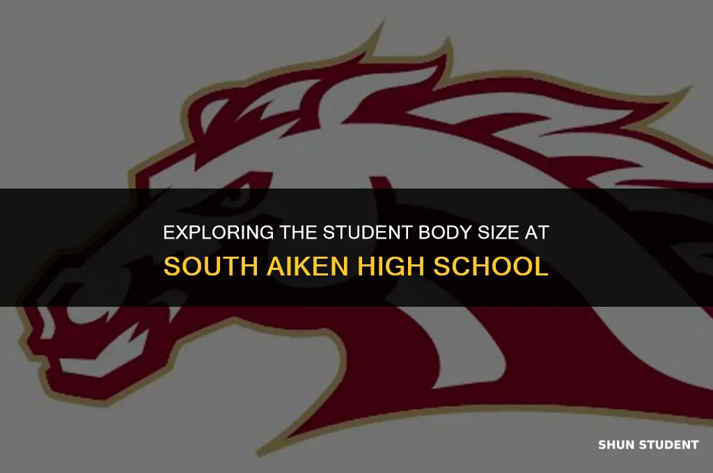 how many students at south aiken high school