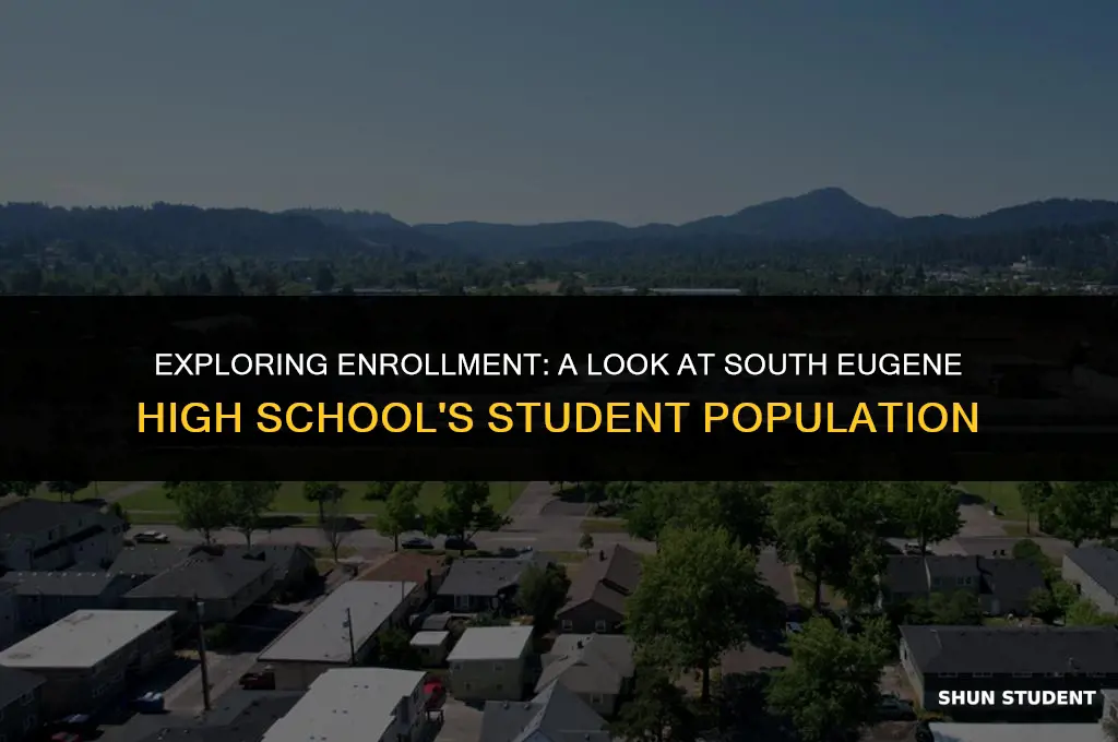 how many students at south eugene high school