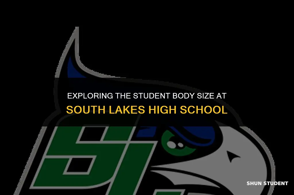 how many students at south lakes high school