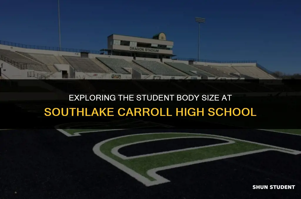how many students at southlake carroll high school