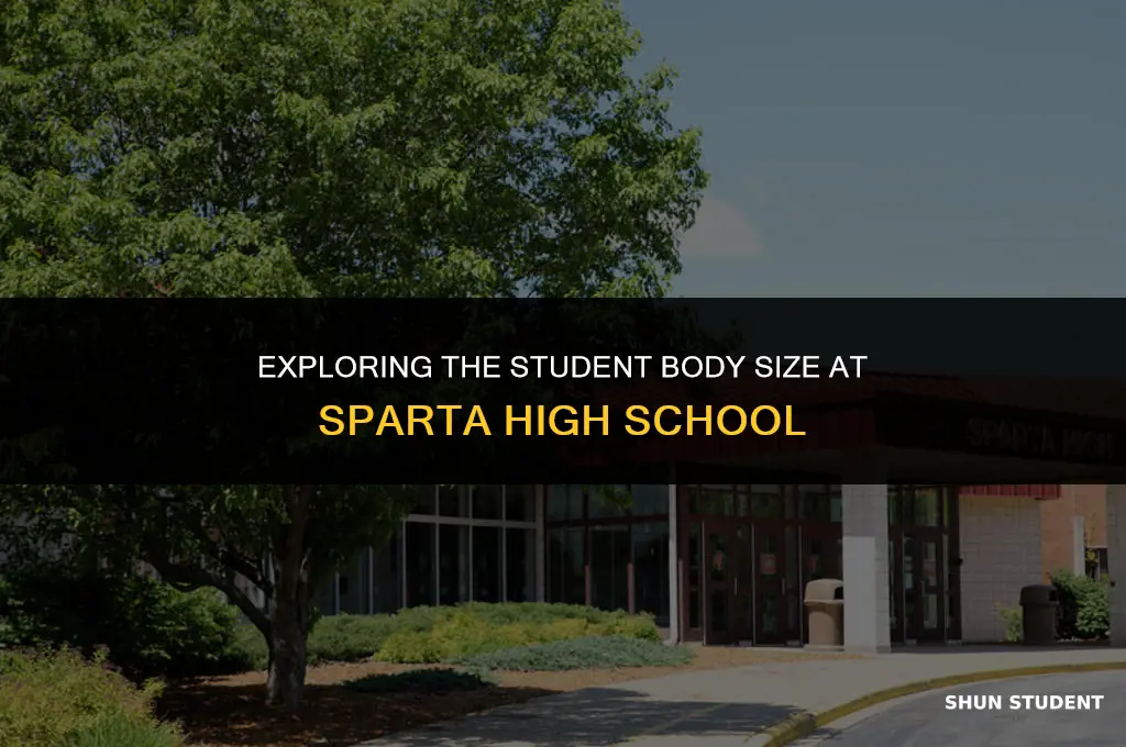 how many students at sparta high school