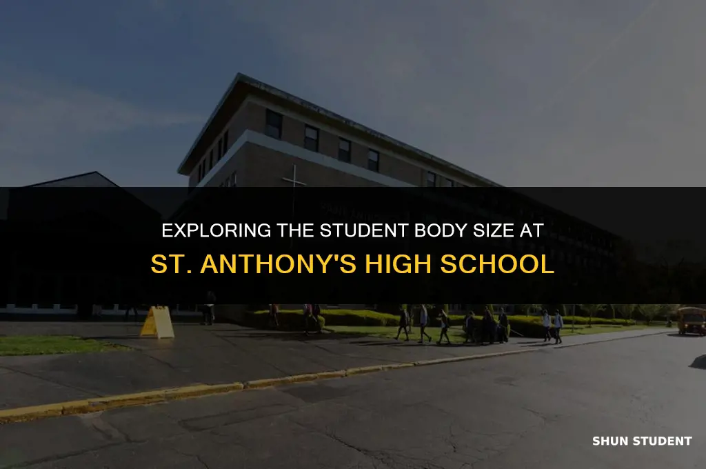 how many students at st anthony