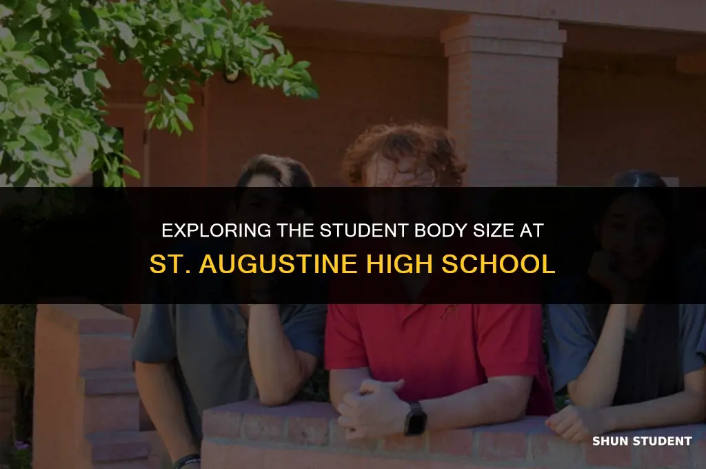how many students at st augustine high school