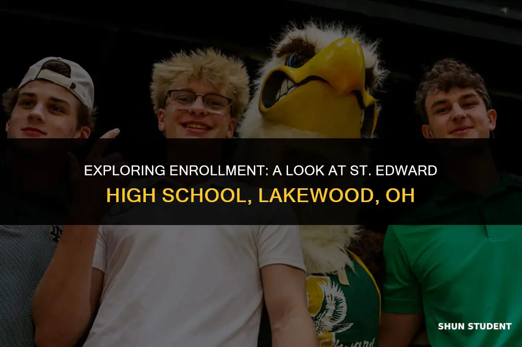 how many students at st edward high school lakewood oh