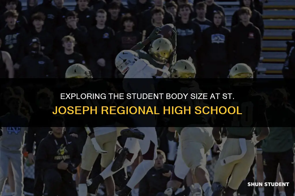 how many students at st joseph regional high school