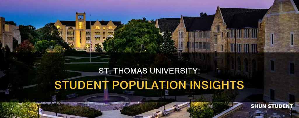 how many students at st thomas university
