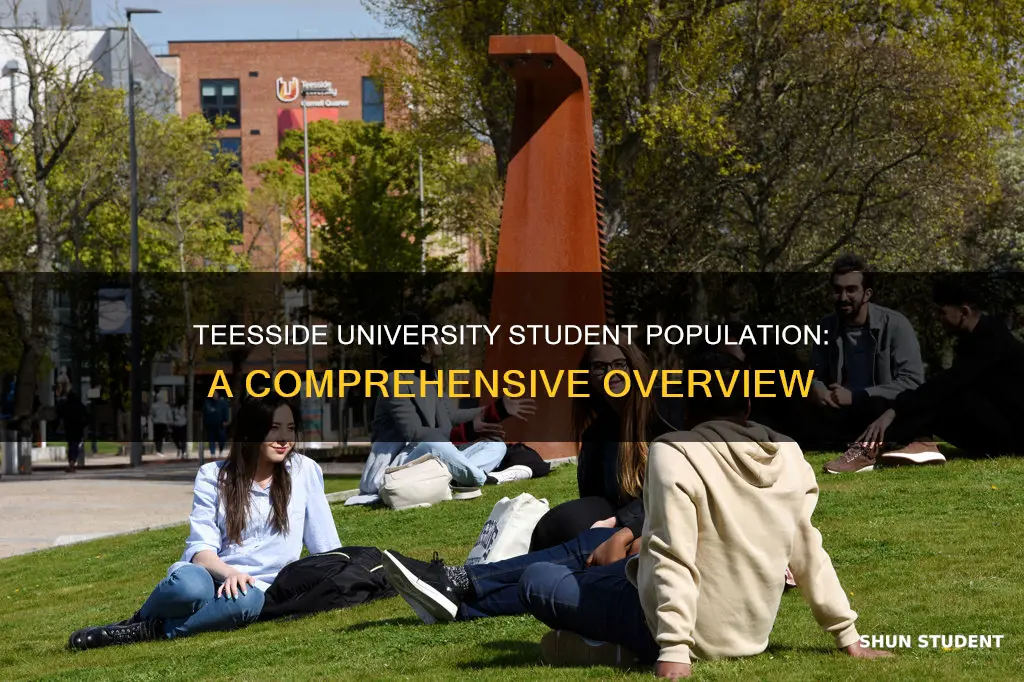 how many students at teesside university