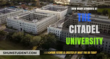 The Citadel University's Student Population: Unveiling the Numbers