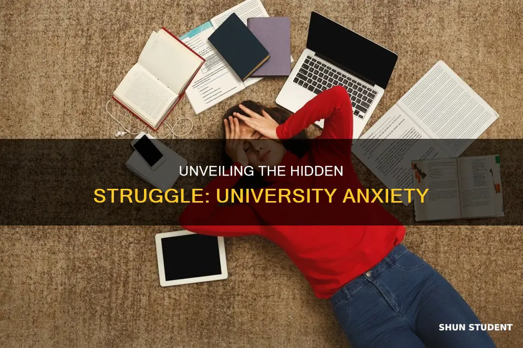 how many students at universities are anxious