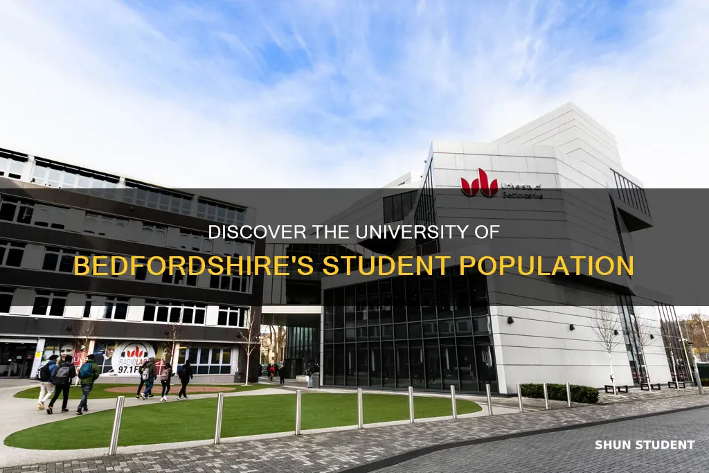how many students at university of bedfordshire