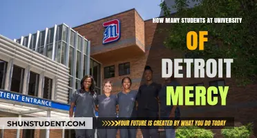 Exploring Student Numbers at University of Detroit Mercy