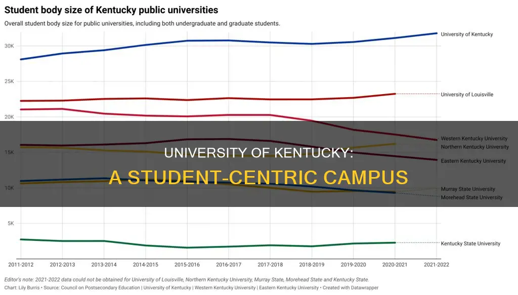 how many students at university of ky