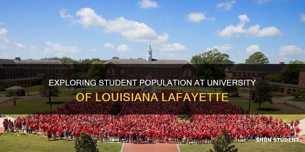 how many students at university of louisiana lafayette