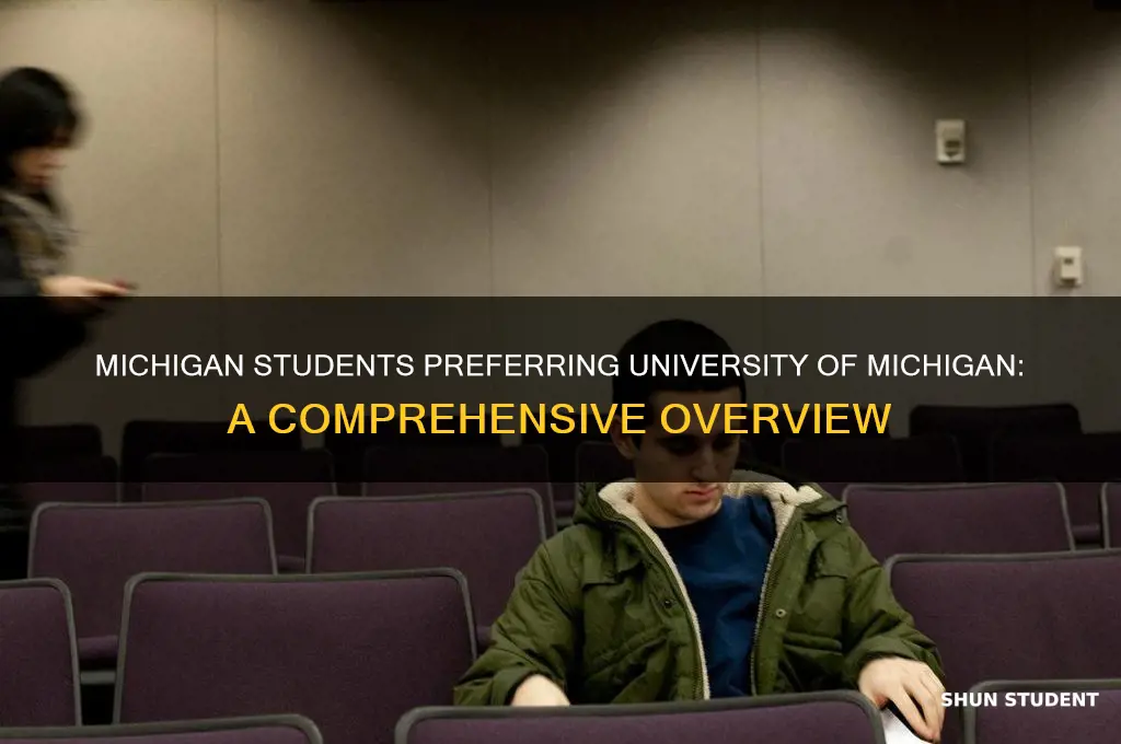 how many students at university of michigan are from michigan