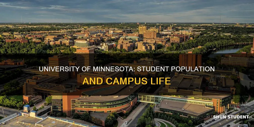 how many students at university of mn