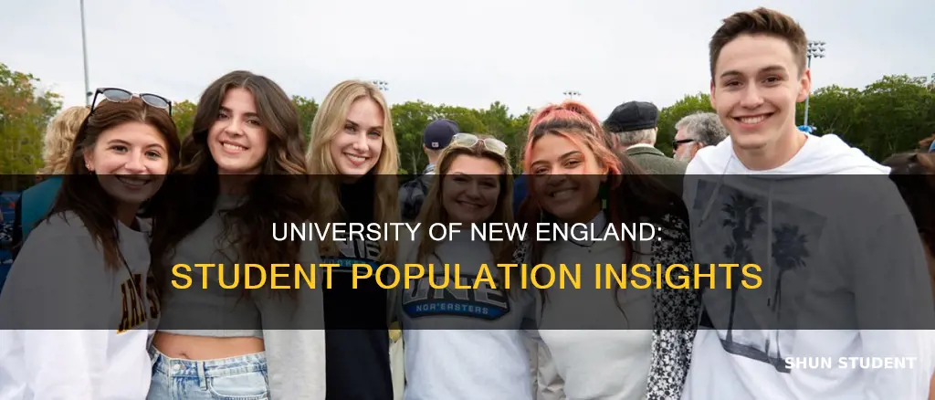 how many students at university of new england