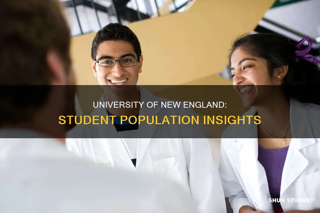 how many students at university of new england