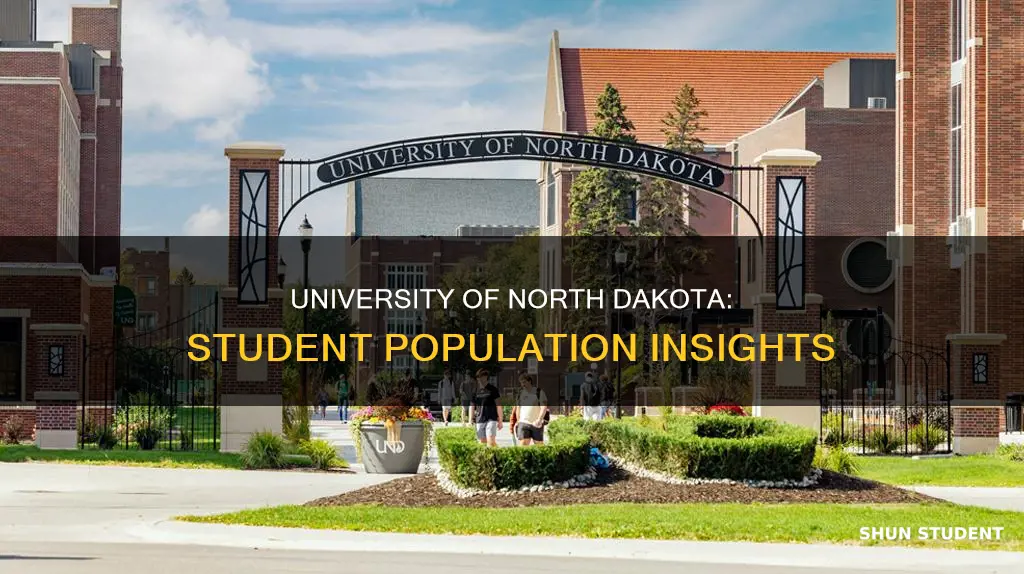 how many students at university of north dakota