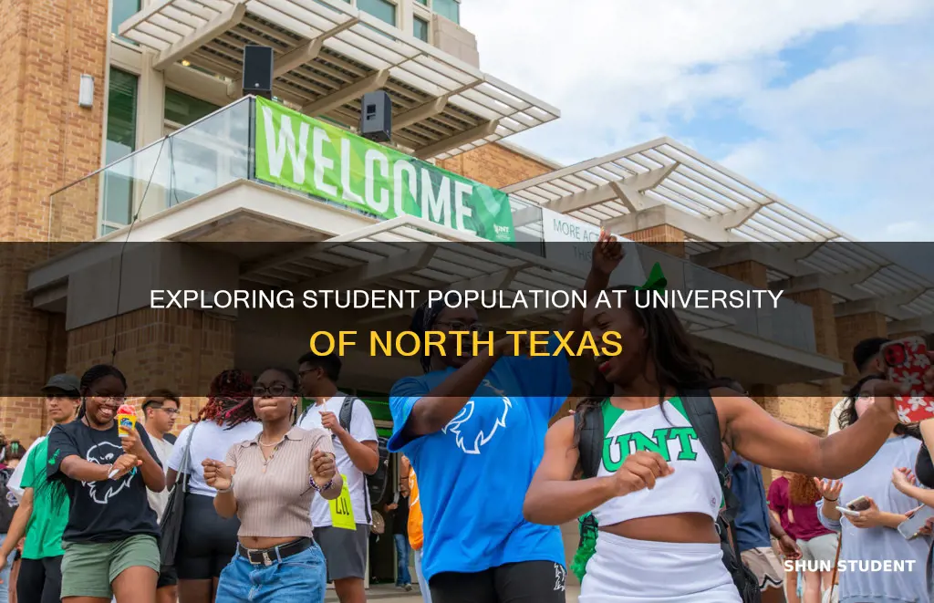 how many students at university of north texas