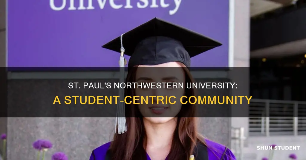 how many students at university of northwestern st paul