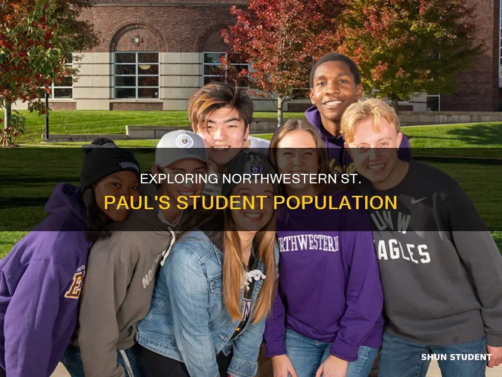 how many students at university of northwestern st paul