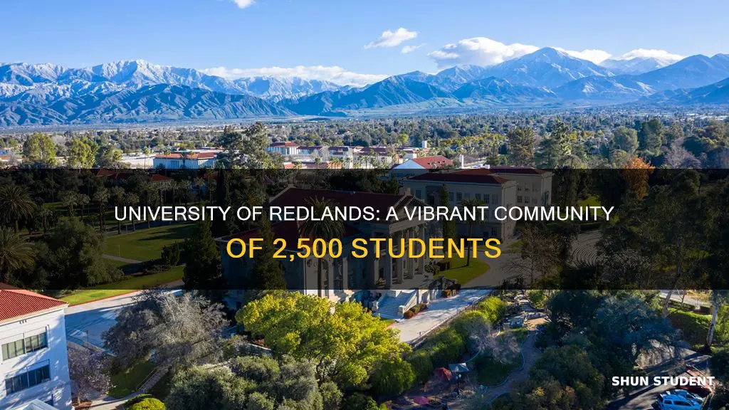 how many students at university of redlands