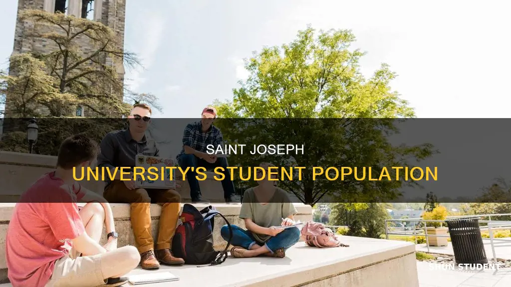 how many students at university of saint joseph