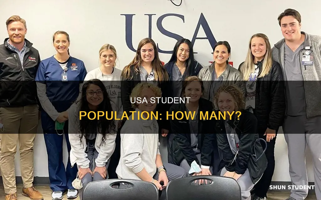 how many students at university of south alabama