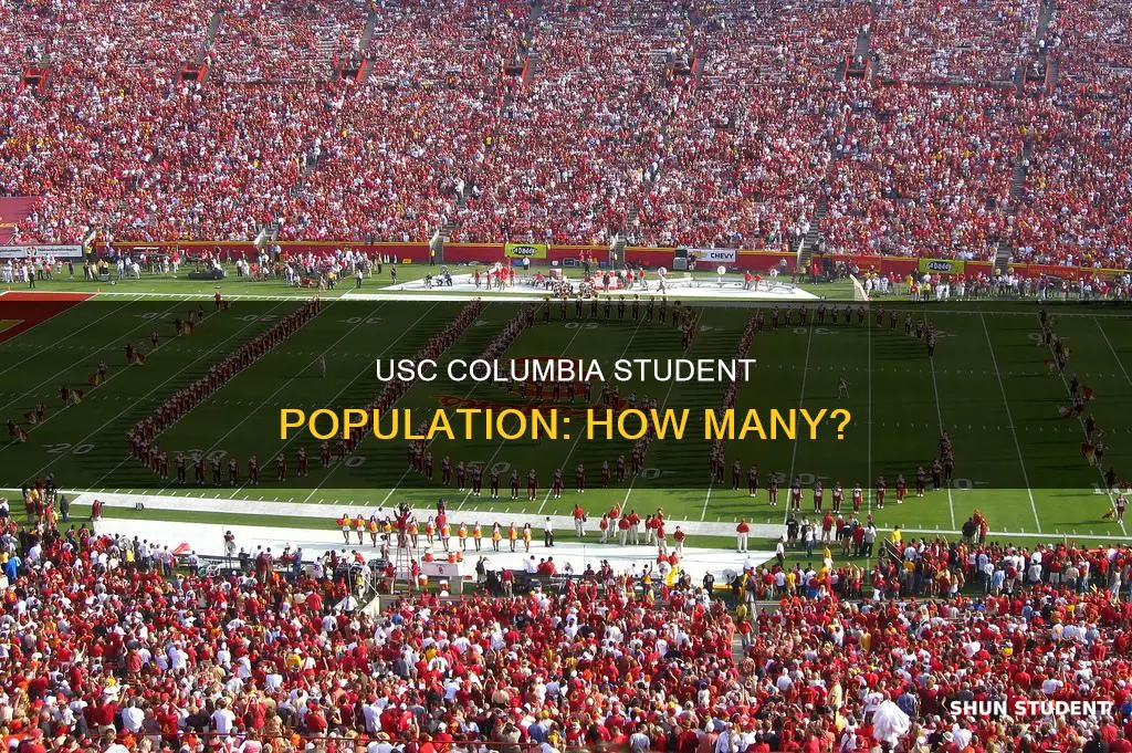 how many students at university of south carolina columbia