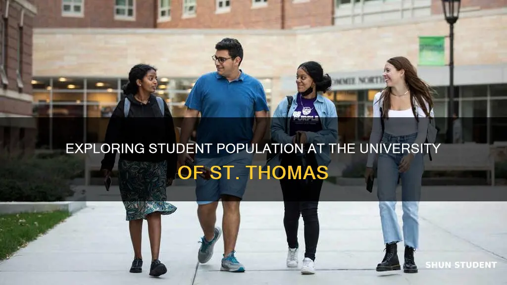 how many students at university of st thomas