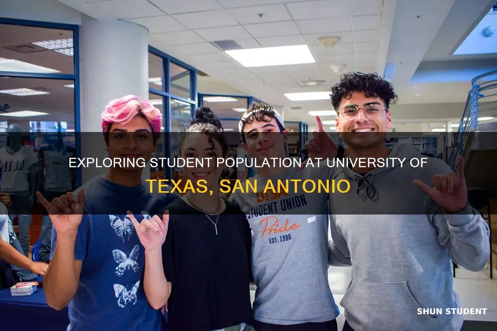 how many students at university of texas san antonio