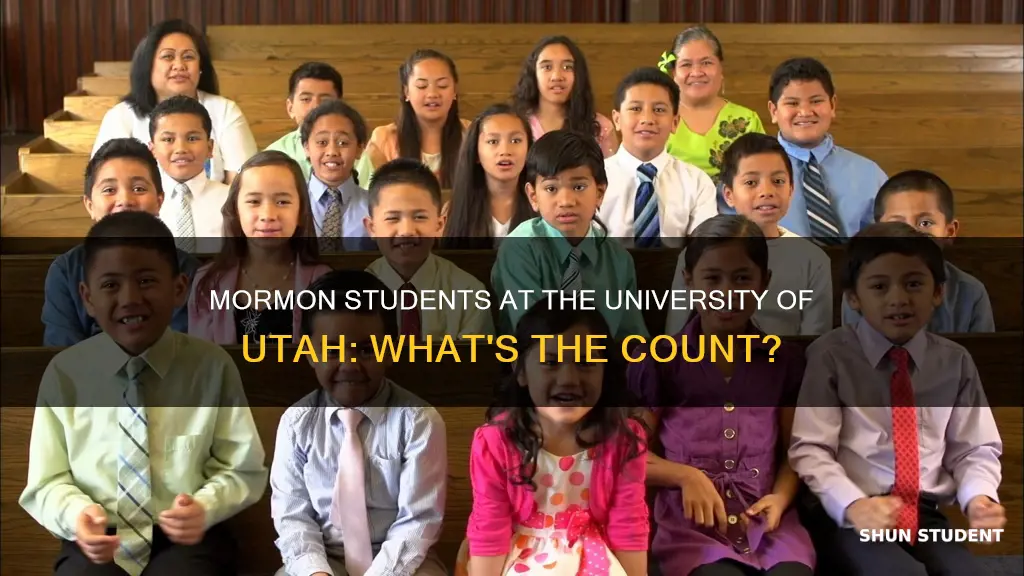 how many students at university of utah are mormon