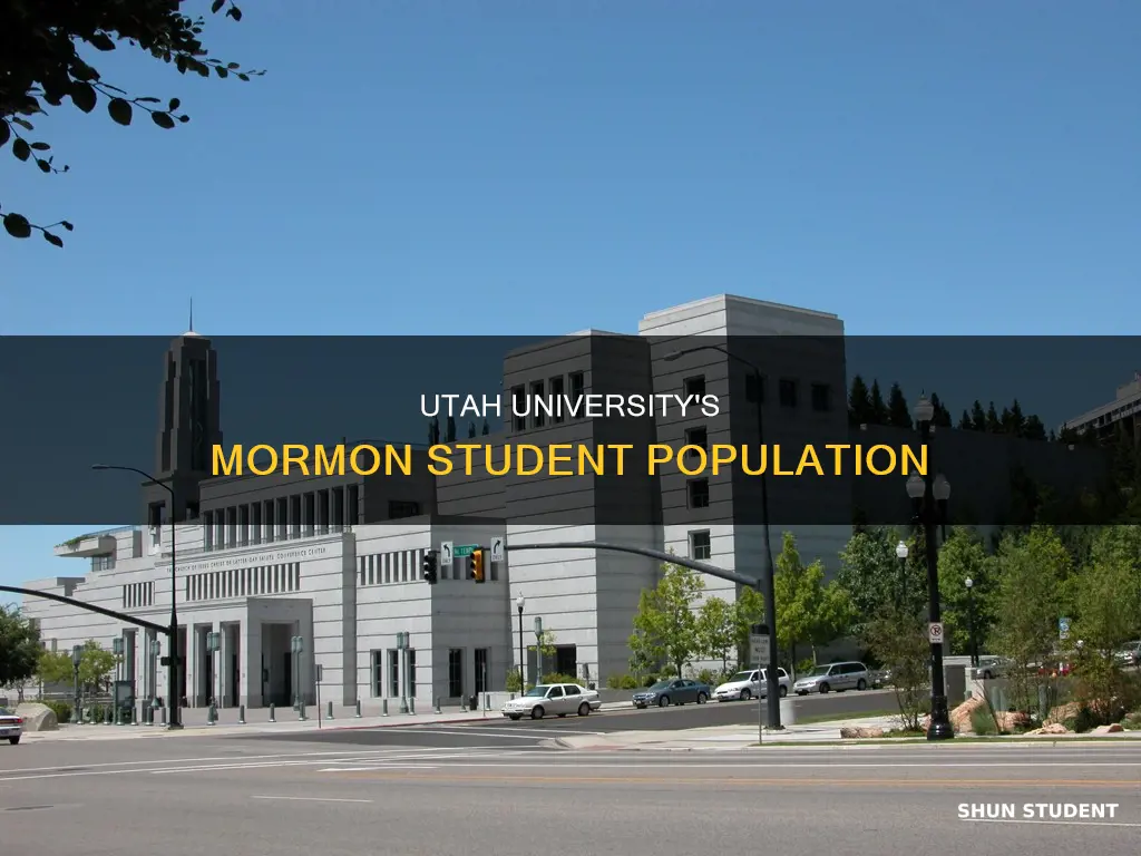 how many students at university of utah are mormon