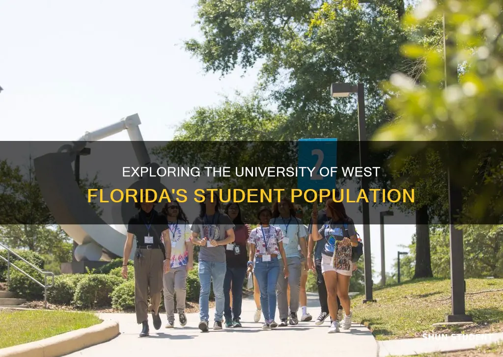 how many students at university of west florida