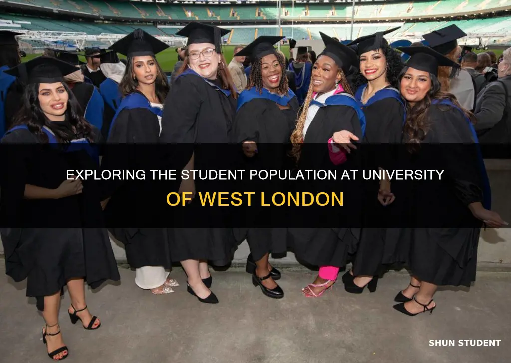 how many students at university of west london