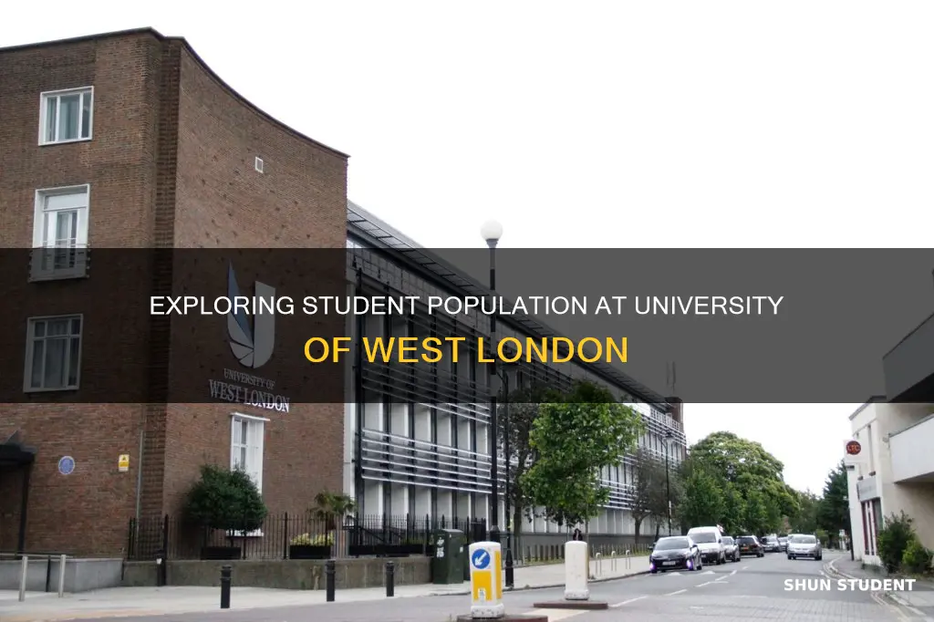 how many students at university of west london