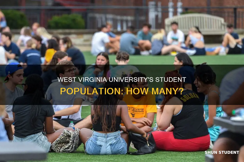 how many students at university of west virginia