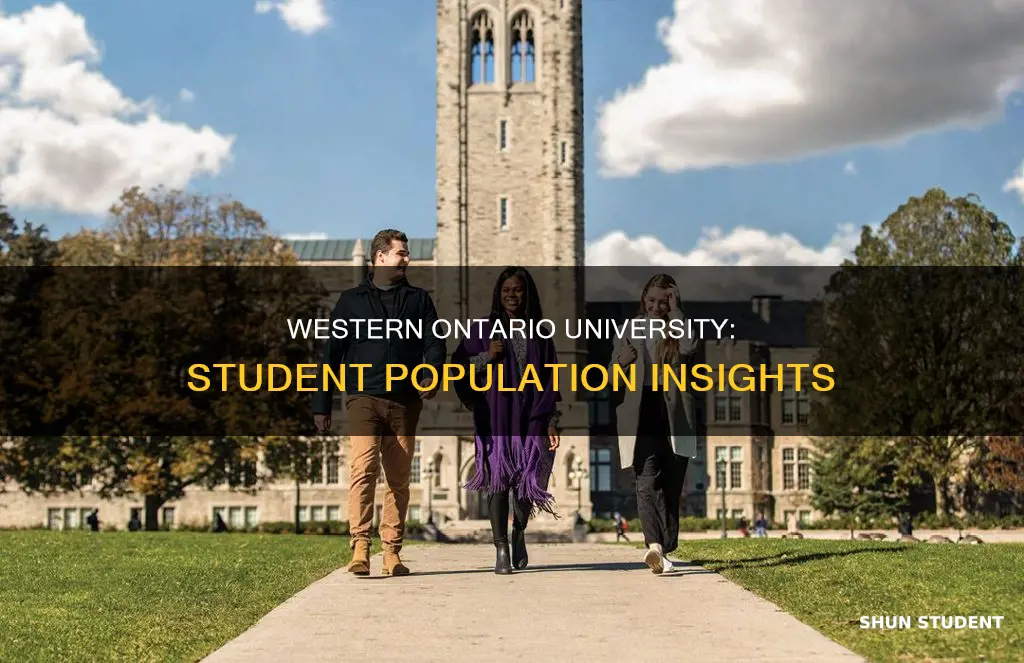 how many students at university of western ontario