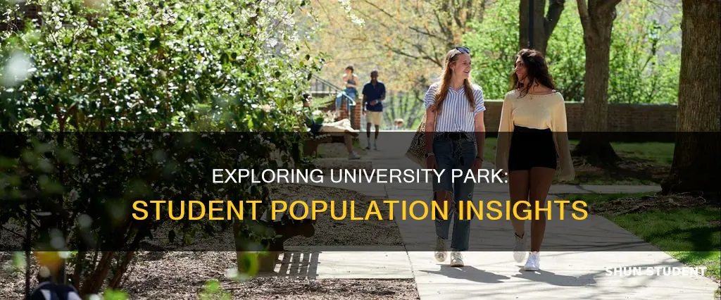 how many students at university park