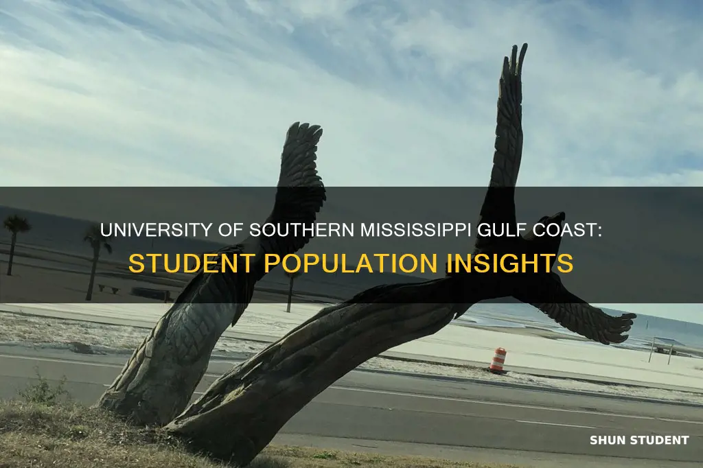 how many students at university southern ms gulf coast