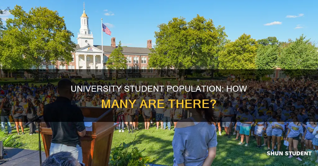 how many students at university
