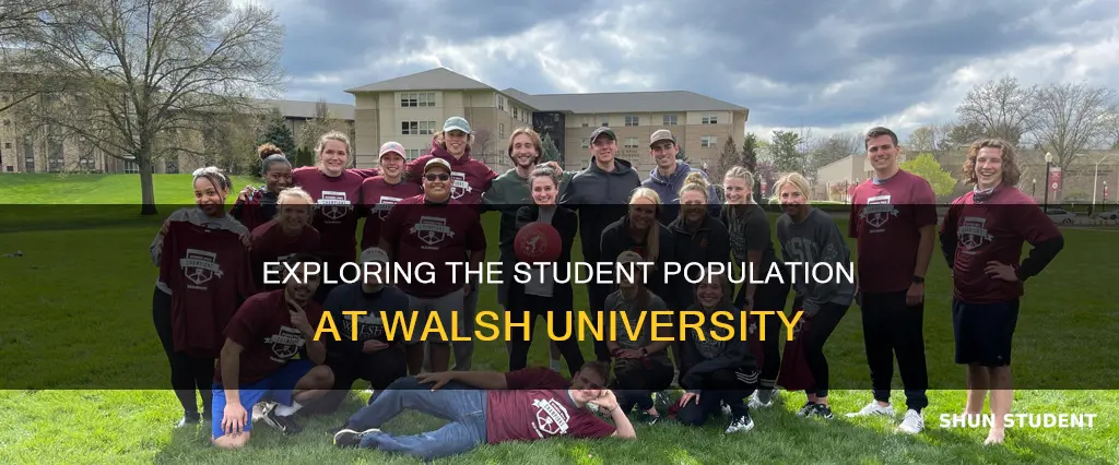 how many students at walsh university