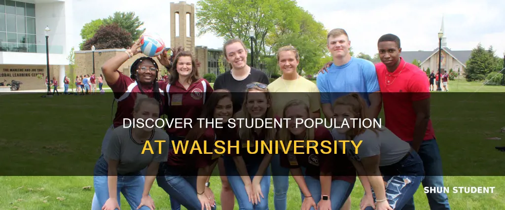 how many students at walsh university