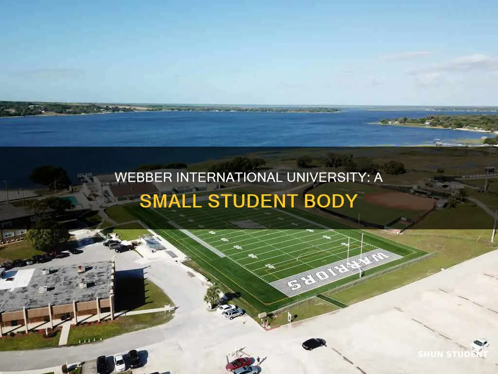 how many students at webber international university