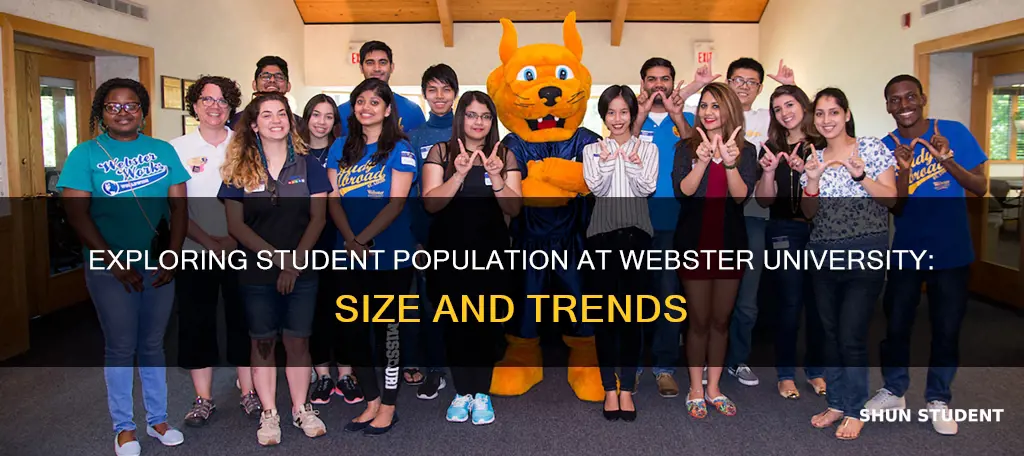 how many students at webster university