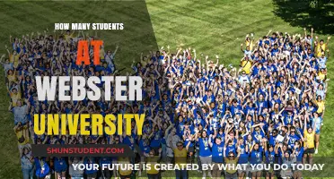 Discover the Student Population at Webster University
