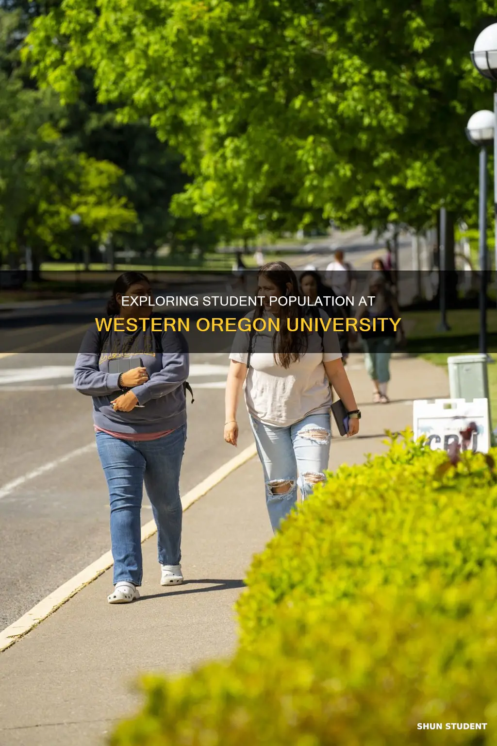 how many students at wester oregon university