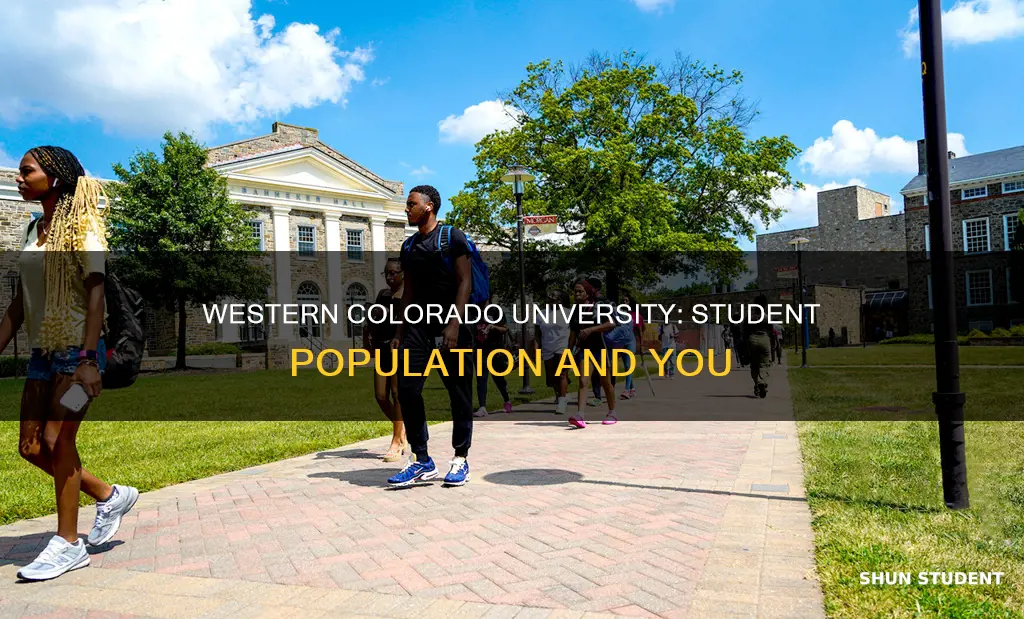 how many students at western colorado university
