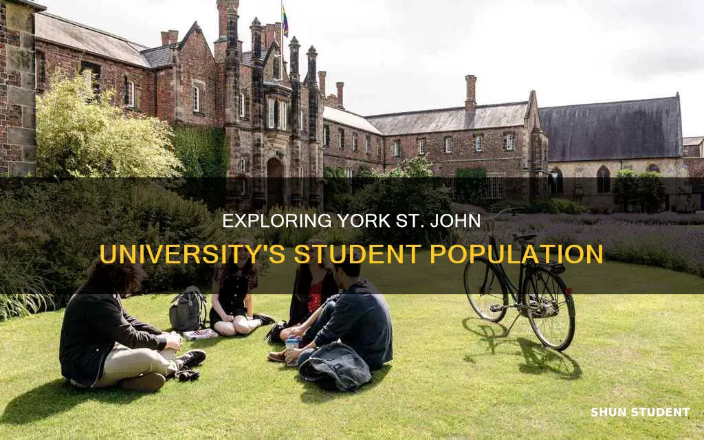 how many students at york st john university